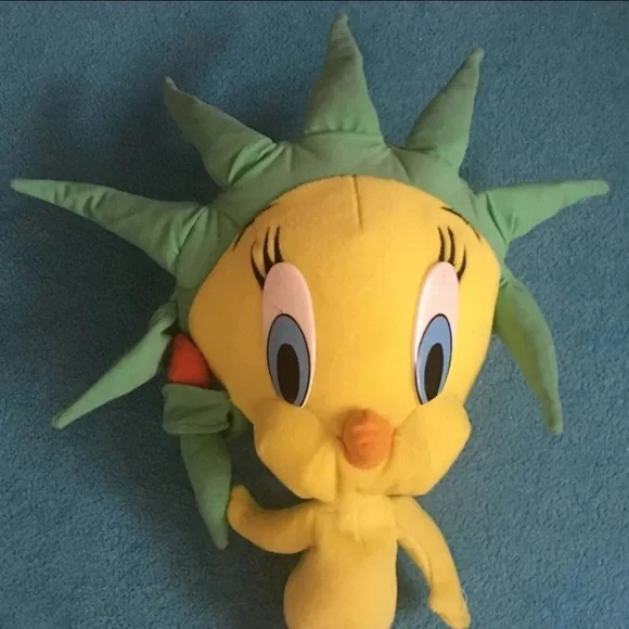 Statue Of Liberty Tweety Bird Stuff Animal - Picture 3 of 4